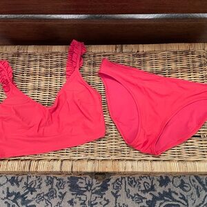 Aerie Red Bikini Set